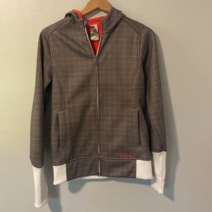 Burton dry ride plaid lightweight jacket